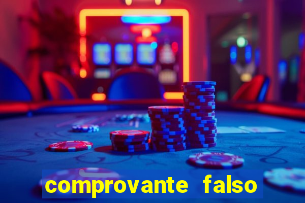 comprovante falso de 50 reais